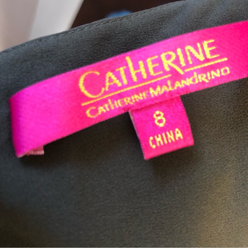 Sheer Back Button Top - image 5